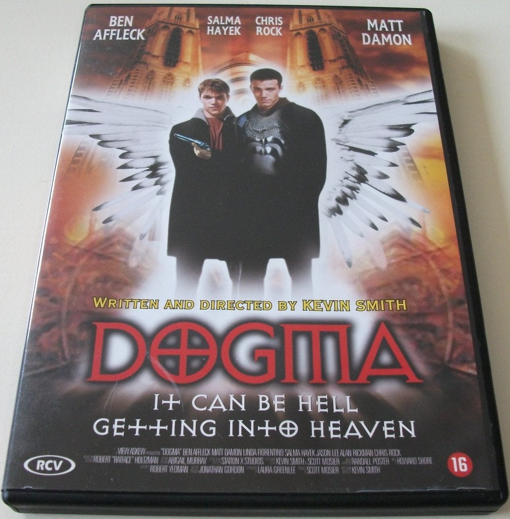 Dvd *** DOGMA *** It can be hell getting into heaven, Cd's en Dvd's, Engels, Vanaf 16 jaar, Nederlands, Overige genres