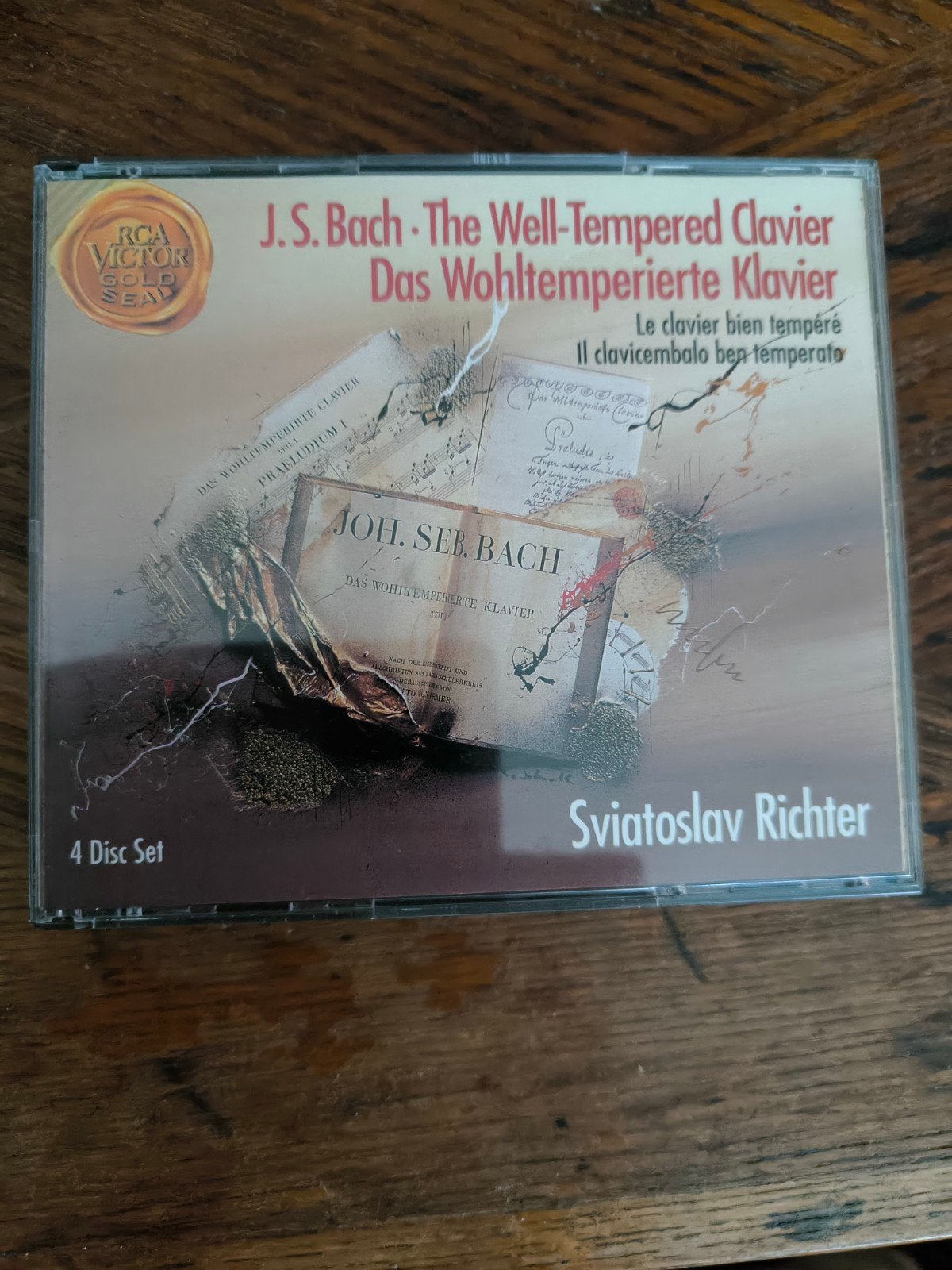 J.S. Bach.  The Wel-Tempered Clavier., Ophalen of Verzenden, Zo goed als nieuw