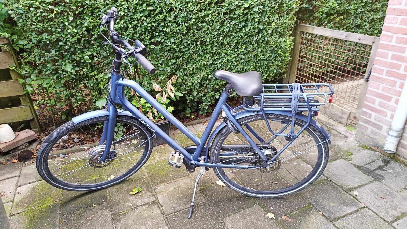 Cortina Foss 28 inch damesfiets, Gebruikt, Versnellingen, 56 cm of meer, Schijfrem