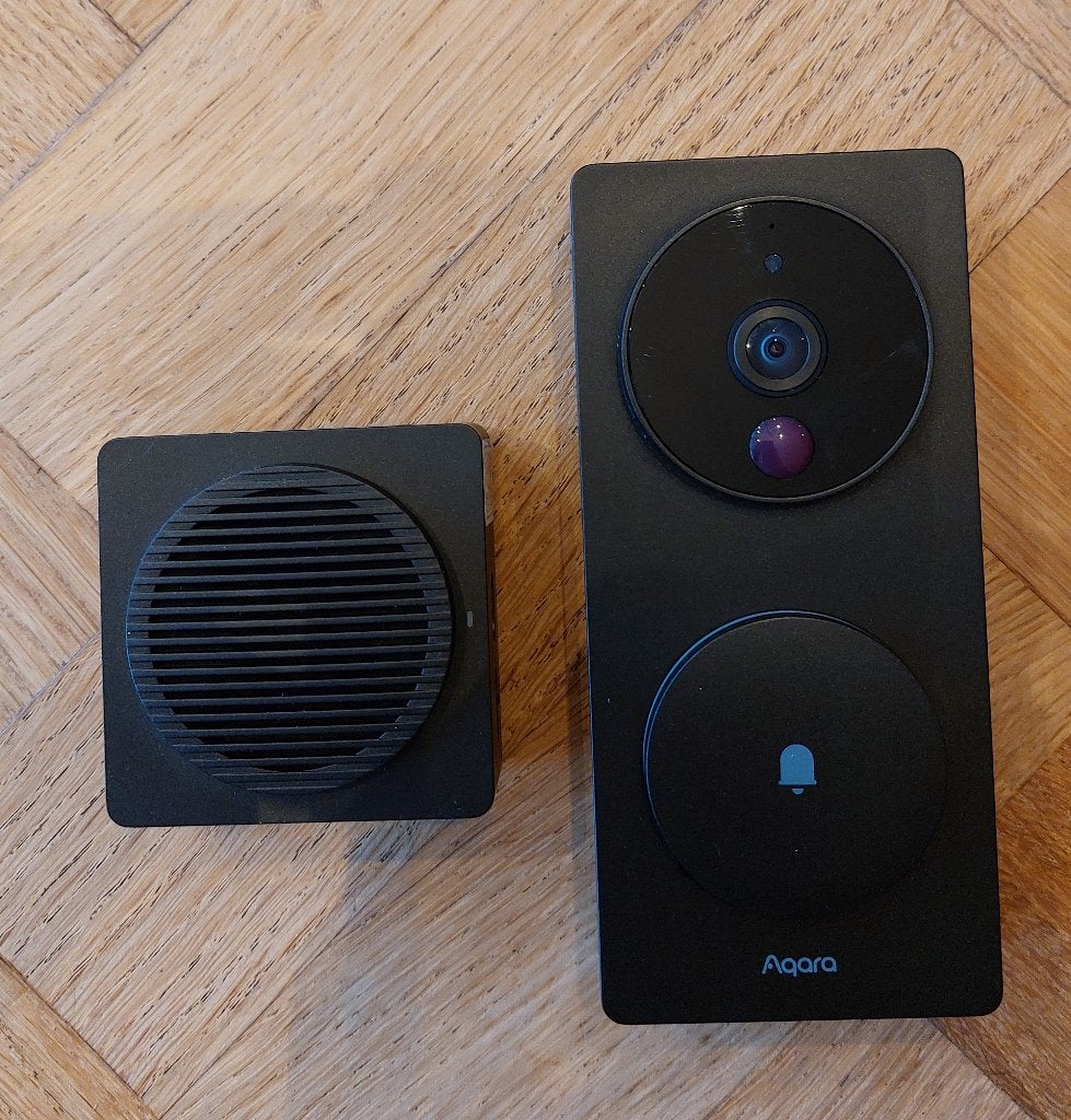 Aqara Video Deurbel G4 met vaste voeding, Ophalen of Verzenden, Zo goed als nieuw