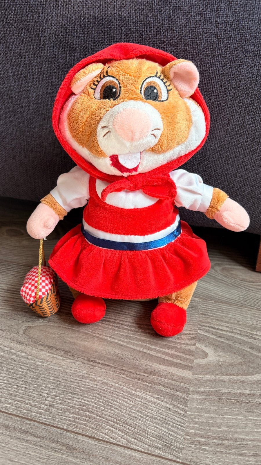 Efteling Hamster Roodkapje, Overige merken, Overige karakters, Hamster, Ophalen of Verzenden