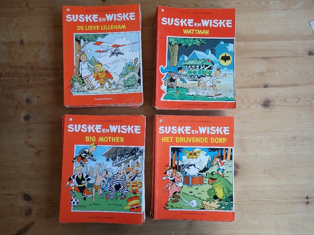 Suske en Wiske (40 stuks), Boeken, Stripboeken, Meerdere stripboeken, Ophalen, Gelezen