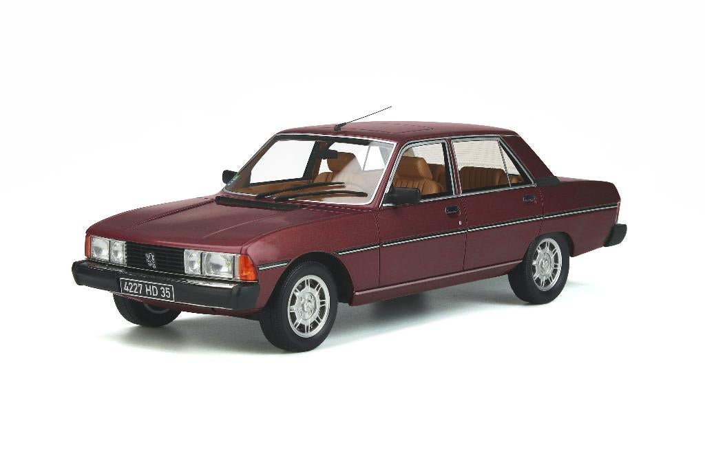 OttoMobile 1:18 Peugeot 604 GTI Red 1983, Hobby en Vrije tijd, OttOMobile, -, Nieuw, Ophalen of Verzenden