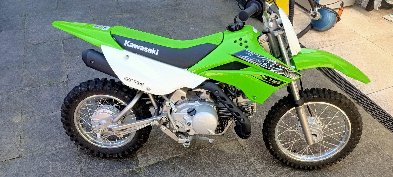 zgan kawasaki klx 110, Ophalen