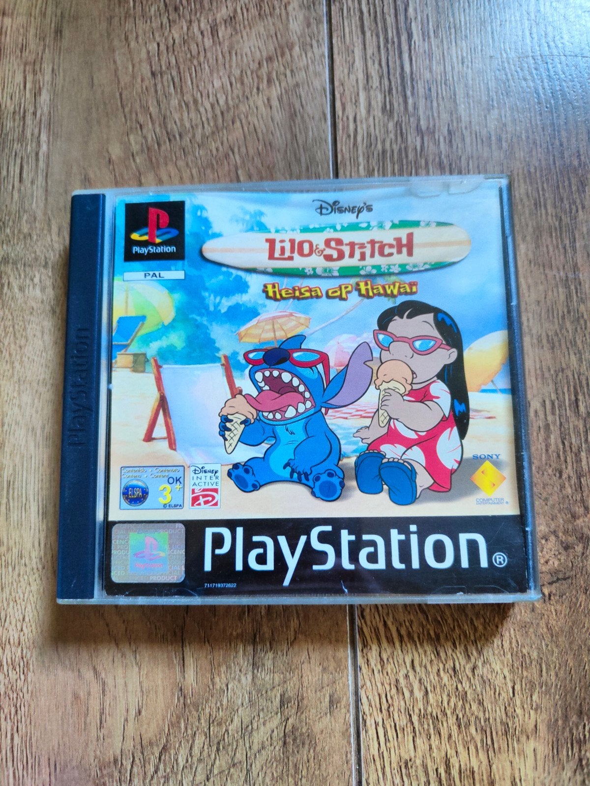 PS1 spel - Disney Lilo & Stitch Heisa op Hawaï, Spelcomputers en Games, Games | Sony PlayStation 1, Avontuur en Actie, 1 speler