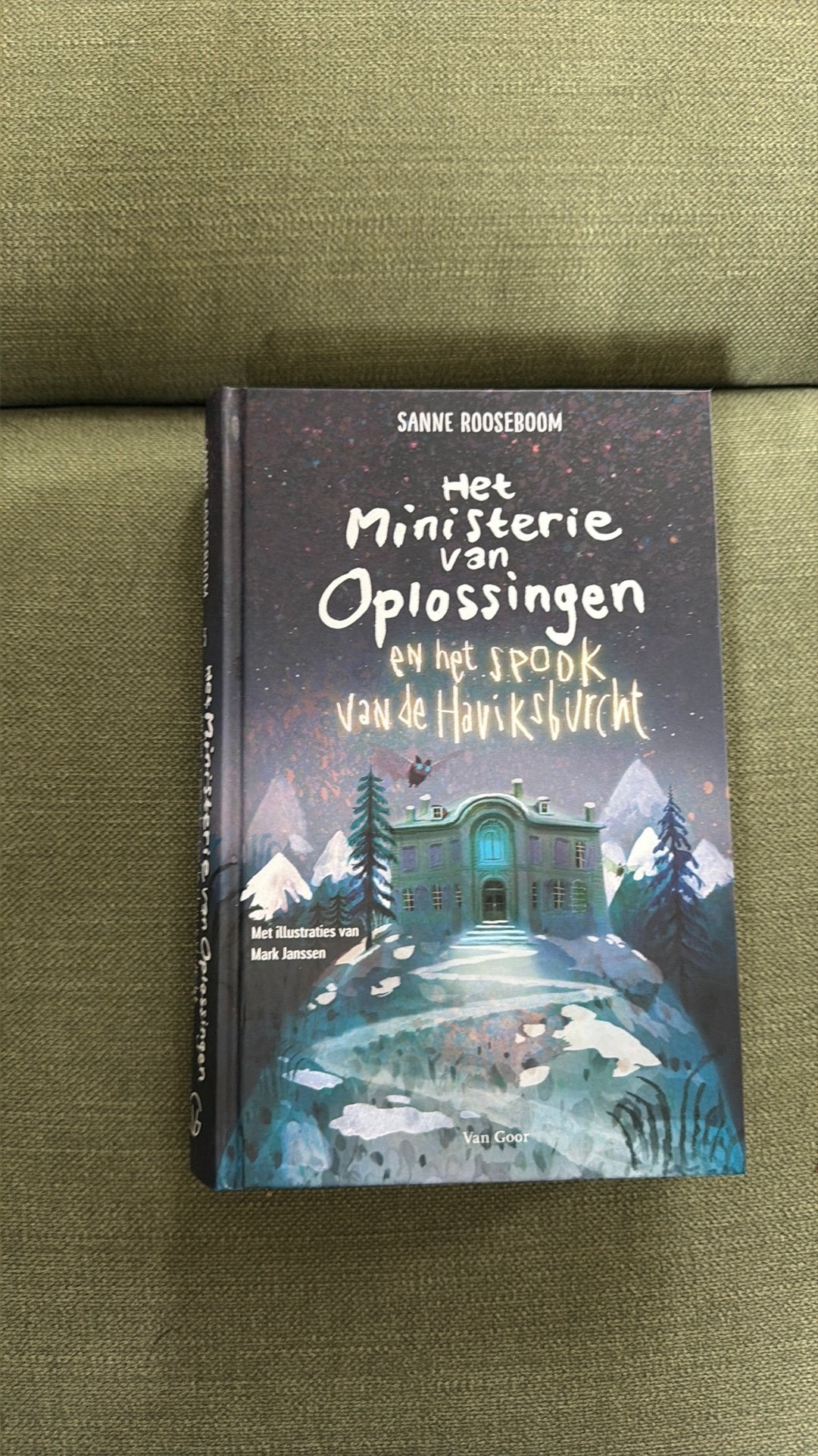 Het Ministerie van Oplossingen en het spook van de Haviksbur, Boeken, Kinderboeken | Jeugd | 10 tot 12 jaar, Ophalen of Verzenden