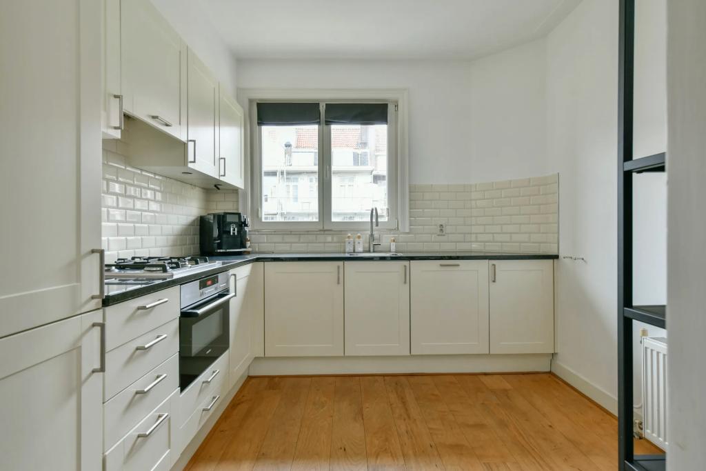 Complete keuken, gebruikte staat zelf demonteren en ophalen, Ophalen, Gebruikt, Wit, Hoekkeuken
