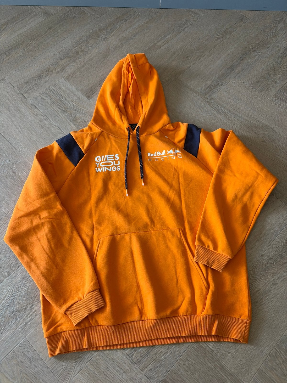Originele Max Verstappen Team Trui Orange Maat L, Ophalen of Verzenden, Gedragen, Maat 52/54 (L), Oranje