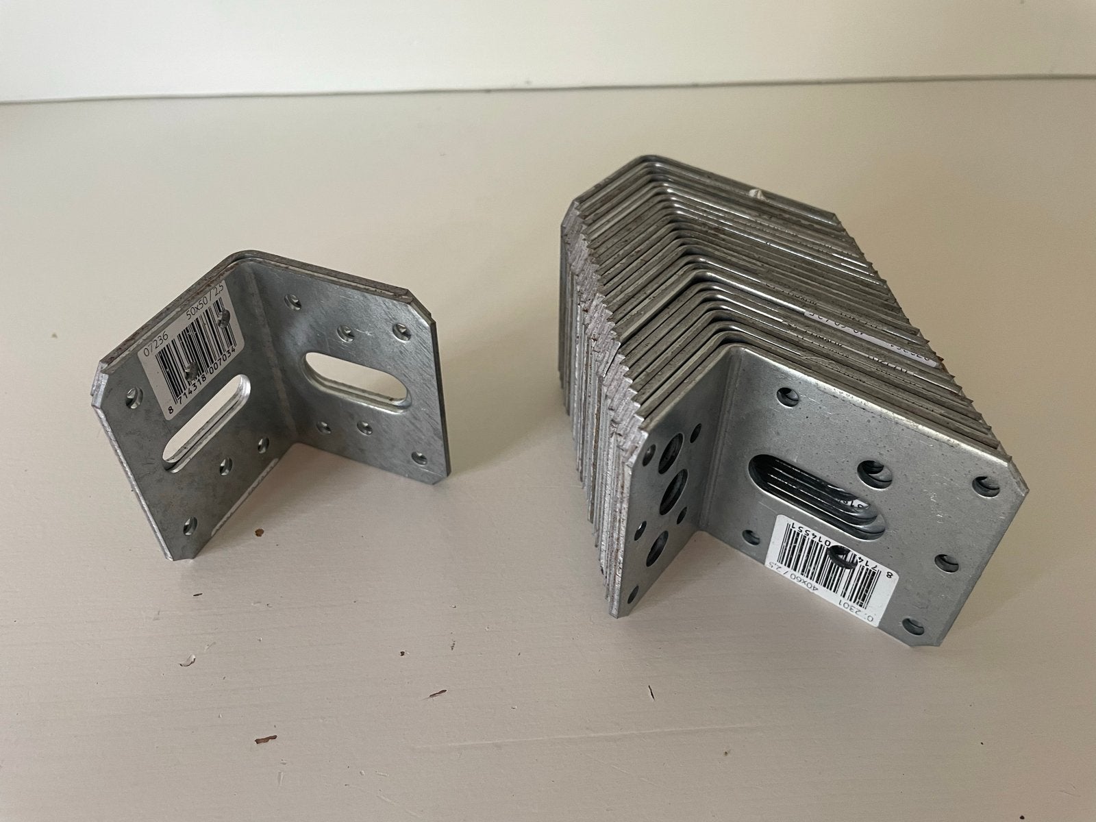 Hoekprofielen 24x - Stevige Bevestiging voor Diverse Project, Ophalen, Nieuw, Minder dan 50 mm, Overige typen