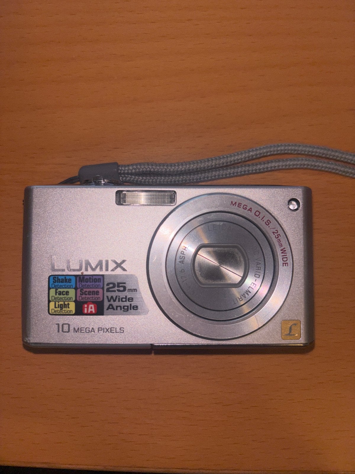 Panasonic Lumix DMC-FX35 Compactcamera - 10 Megapixels, Gebruikt, Panasonic, Beeldstabilisatie, Ophalen of Verzenden