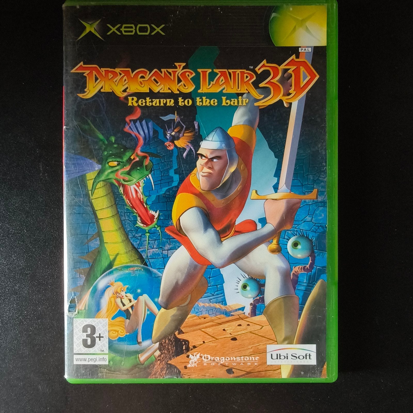 Dragon's Lair 3D: Return to the Lair - Xbox Original (PAL), Avontuur en Actie, Gebruikt, 1 speler, Ophalen of Verzenden