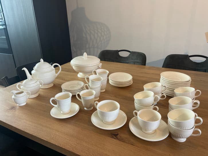 Wedgwood Edme Servies, Klassiek, Overige typen, Ophalen of Verzenden, Zo goed als nieuw
