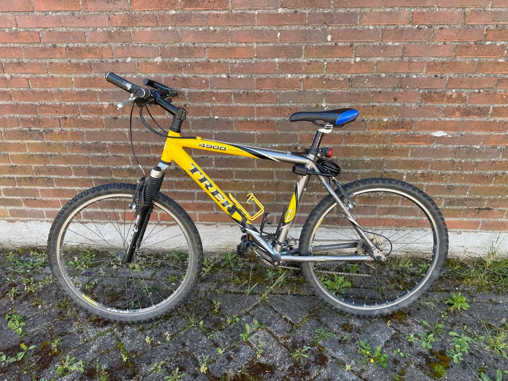 Trek 4900 Mountainbike - Geel - Shimano Deore, Fietsen en Brommers, Fietsen | Mountainbikes en ATB, Ophalen, Gebruikt, Hardtail