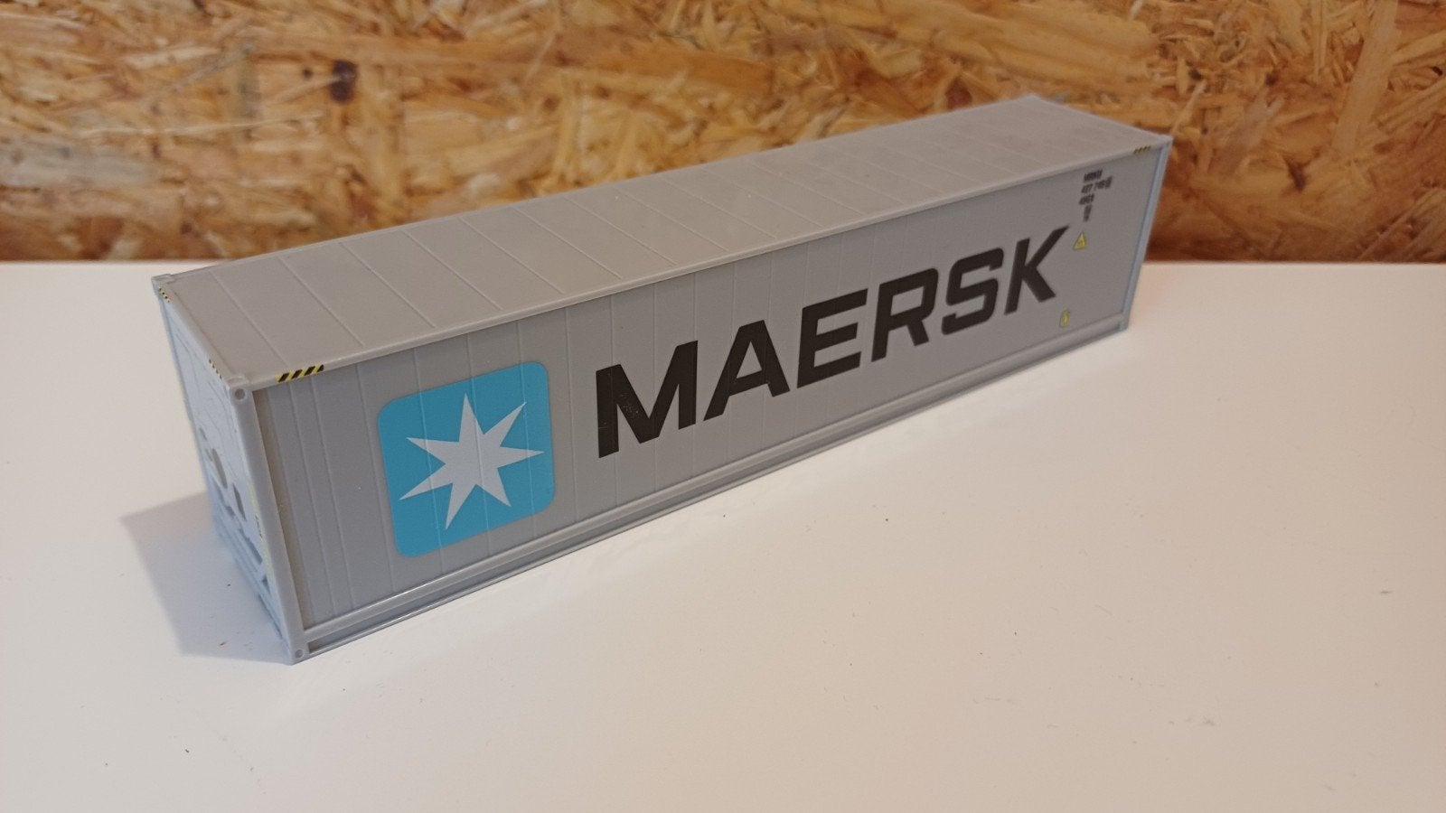 Herpa Maersk 40ft koel container, Hobby en Vrije tijd, Ophalen of Verzenden, Nieuw, Bus of Vrachtwagen, Herpa