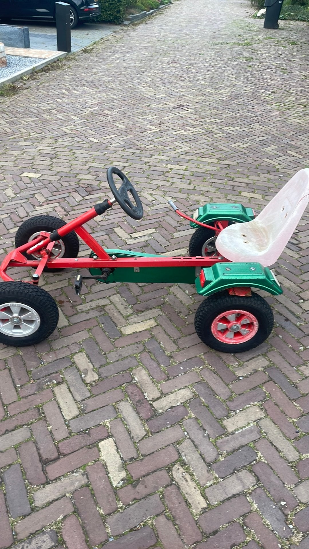 Mammoet skelter, Kinderen en Baby's, Speelgoed | Buiten | Skelters, Ophalen, Zo goed als nieuw, Mammoet