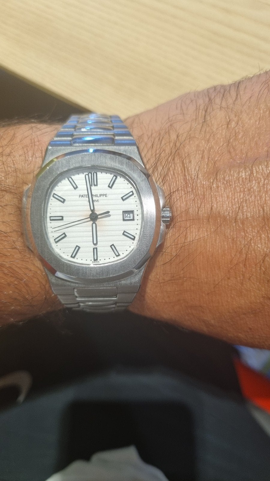 Patek Philippe nw, Ophalen of Verzenden, Nieuw, Staal, Overige merken