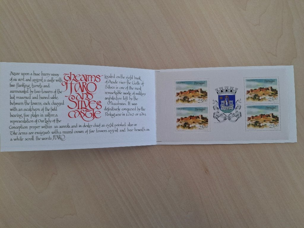 Boekje postzegels Kastelen Portugal, Postzegels en Munten, Ophalen of Verzenden, Portugal, Postfris