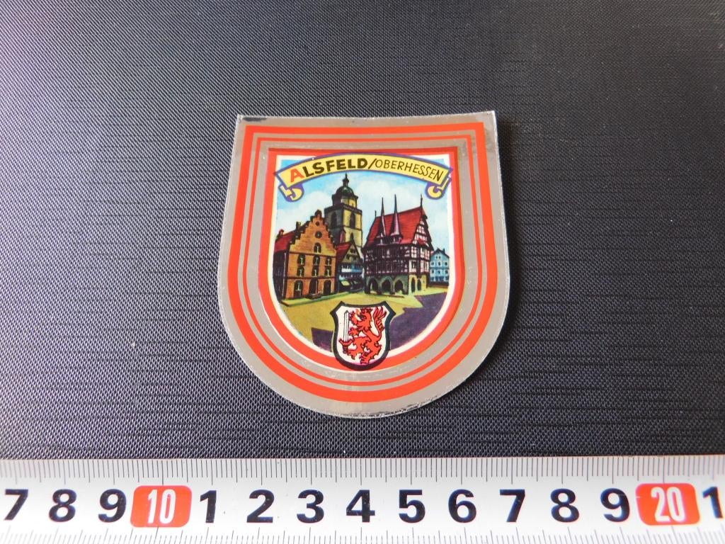 sticker ASFELD Oberhessen  folie, Ophalen, Zo goed als nieuw