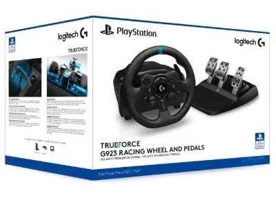Logitech G923 TRUEFORCE Racing Stuur en Pedalen PS4/PS5, Ophalen of Verzenden, Zo goed als nieuw, Stuur of Pedalen, PlayStation 4