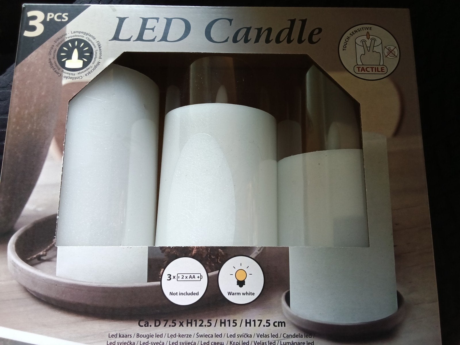 led kaarsen, Ophalen of Verzenden, Nieuw