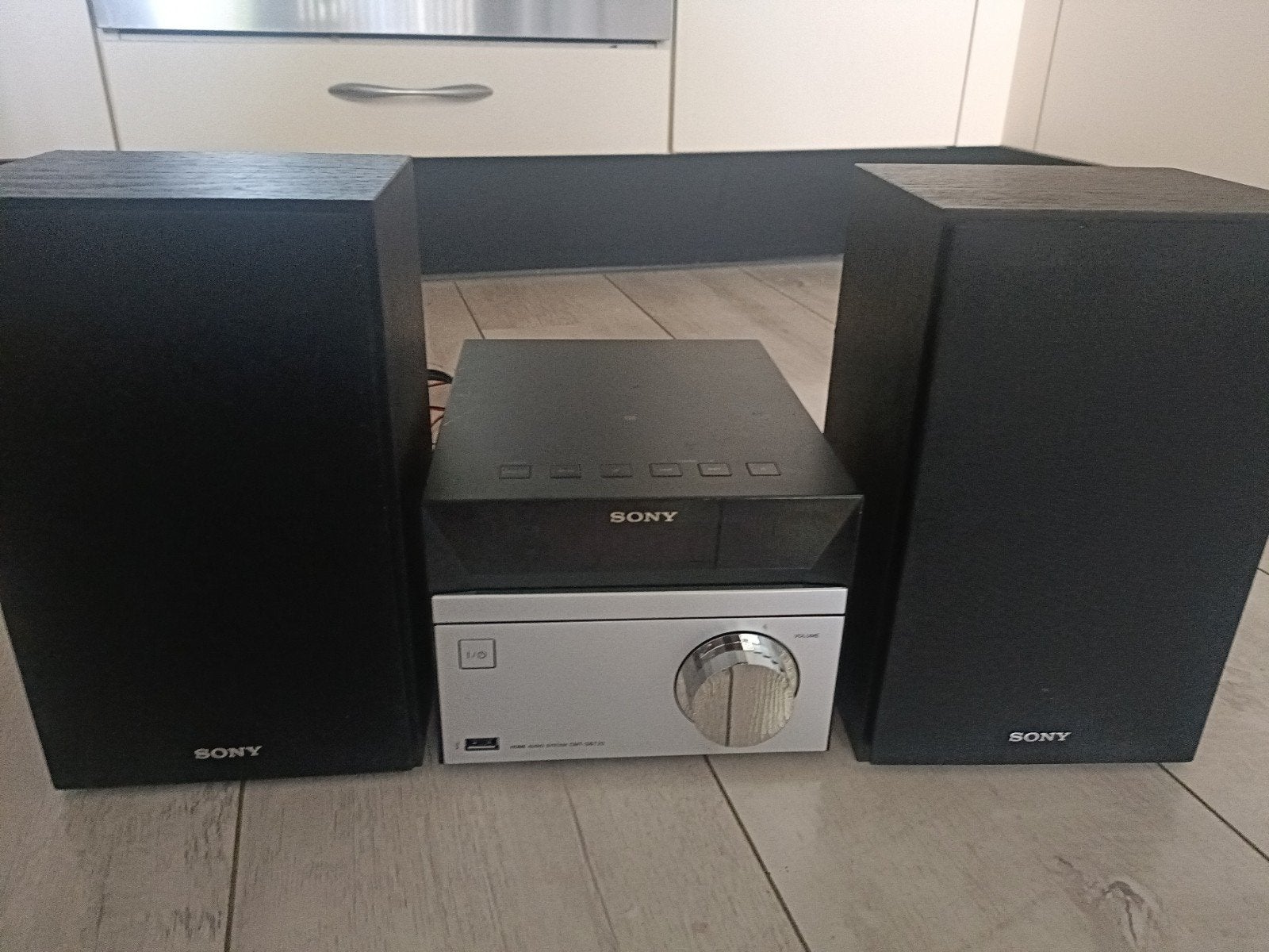 Sony compacte cd receiver met boxen, Ophalen, Sony