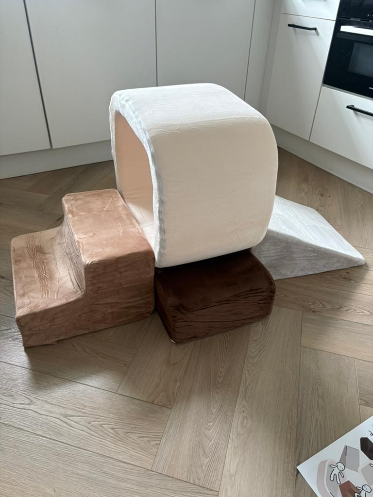 Speelblokken klimblokken schuimblokken Banasuper, Ophalen of Verzenden, Nieuw