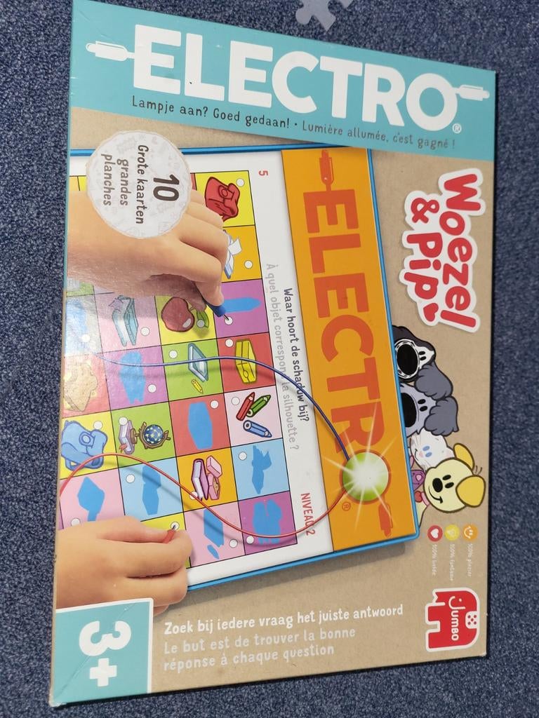 Electro woezel en pip, Ophalen of Verzenden, Zo goed als nieuw, Met licht