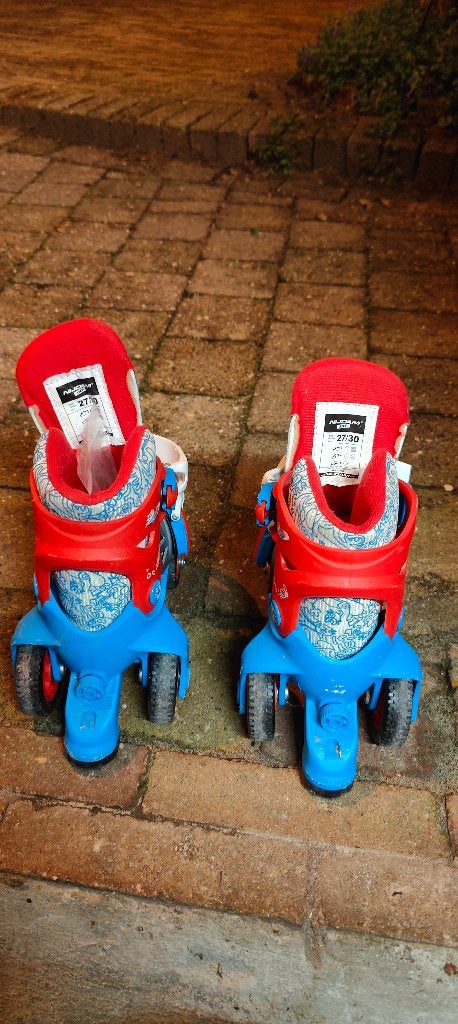 Nijdam Junior rolschaatsen verstelbaar maat 27-30, Ophalen, Kinderen, Verstelbaar, Gebruikt