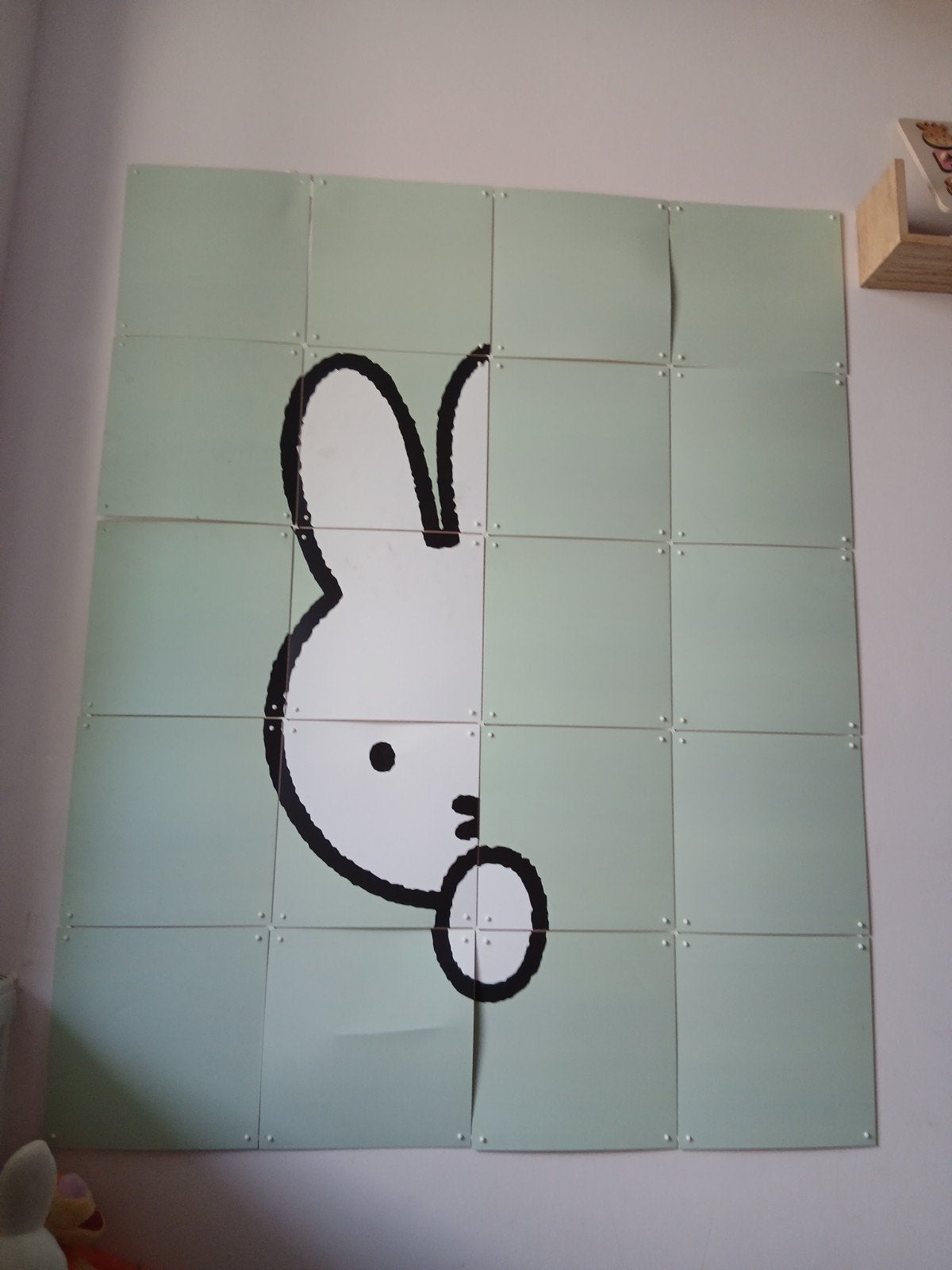 Nijntje wanddecoratie - Uniek en speels voor kinderkamer, Ophalen, Gebruikt, Papier/karton, Wandbord of Wandpaneel