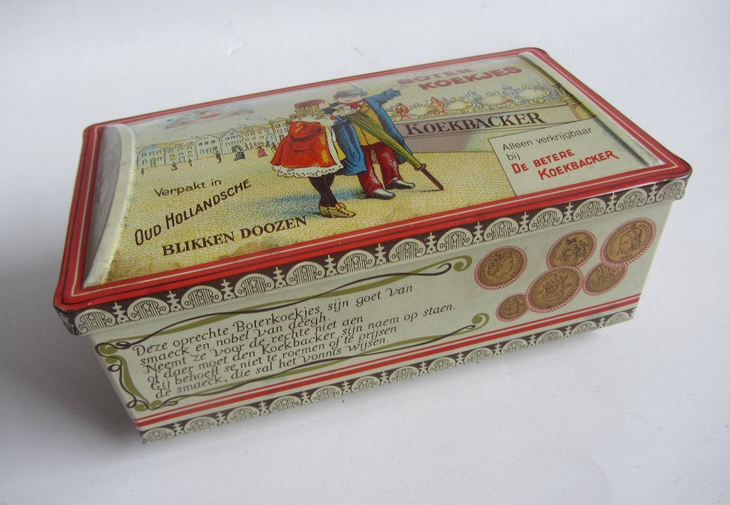 Koekjesblik, Verzamelen, Blikken, Ophalen of Verzenden, Zo goed als nieuw, Koek(jes)