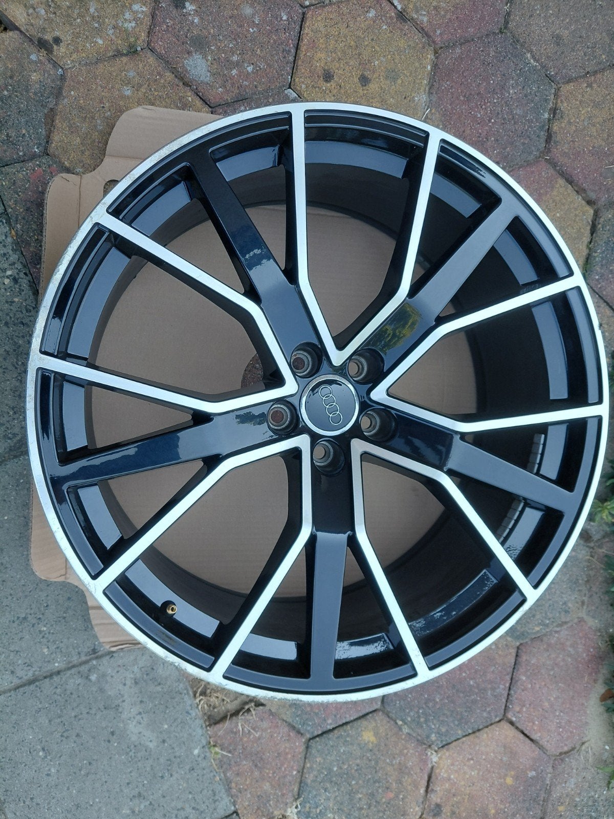 4x 22 inch Audi Velgen, Auto-onderdelen, Banden en Velgen, Ophalen of Verzenden, Gebruikt, Velg(en)
