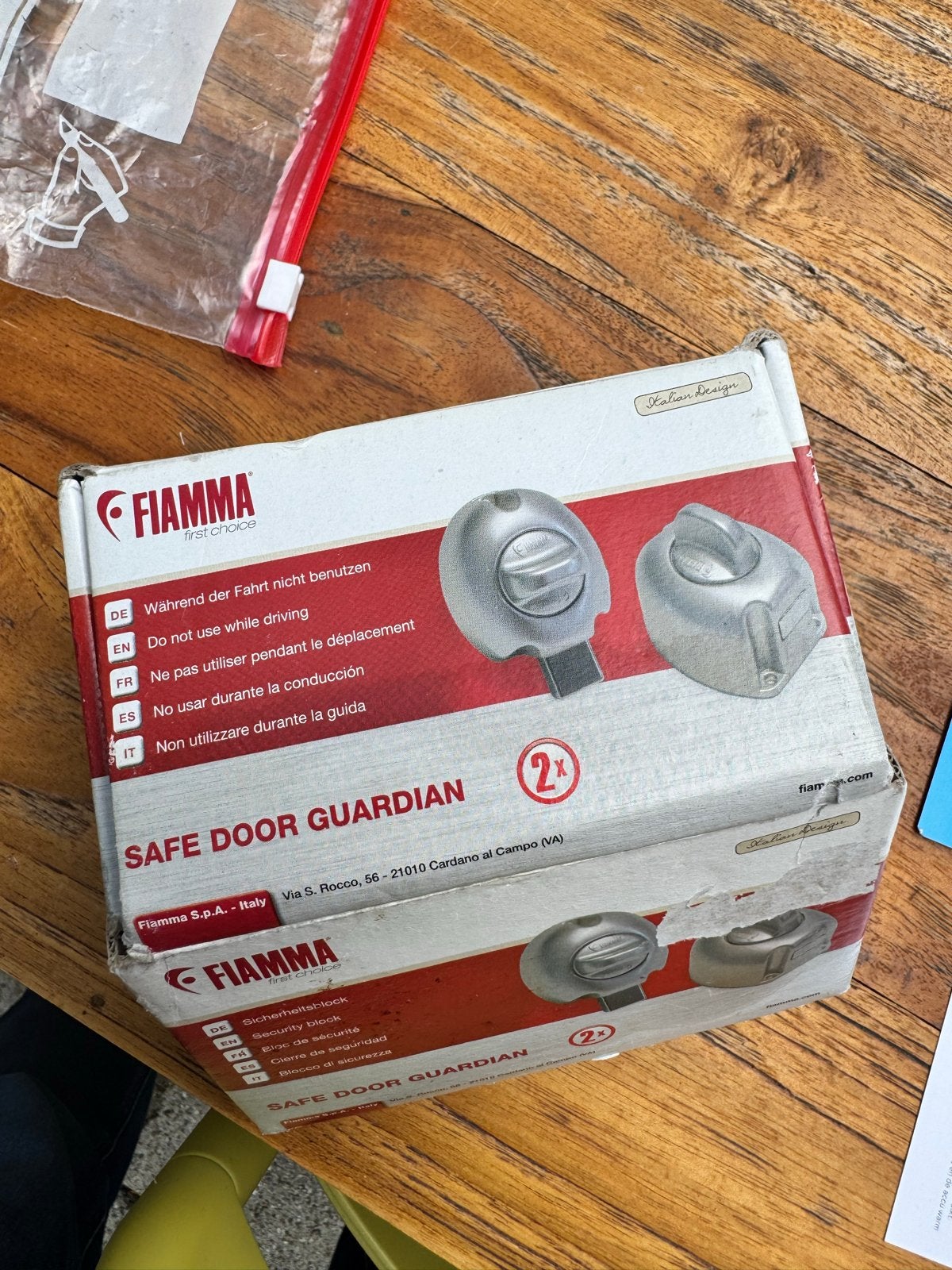 Fiamma Safe Door Guardian - Camper/Caravan Beveiliging, Ophalen, Gebruikt