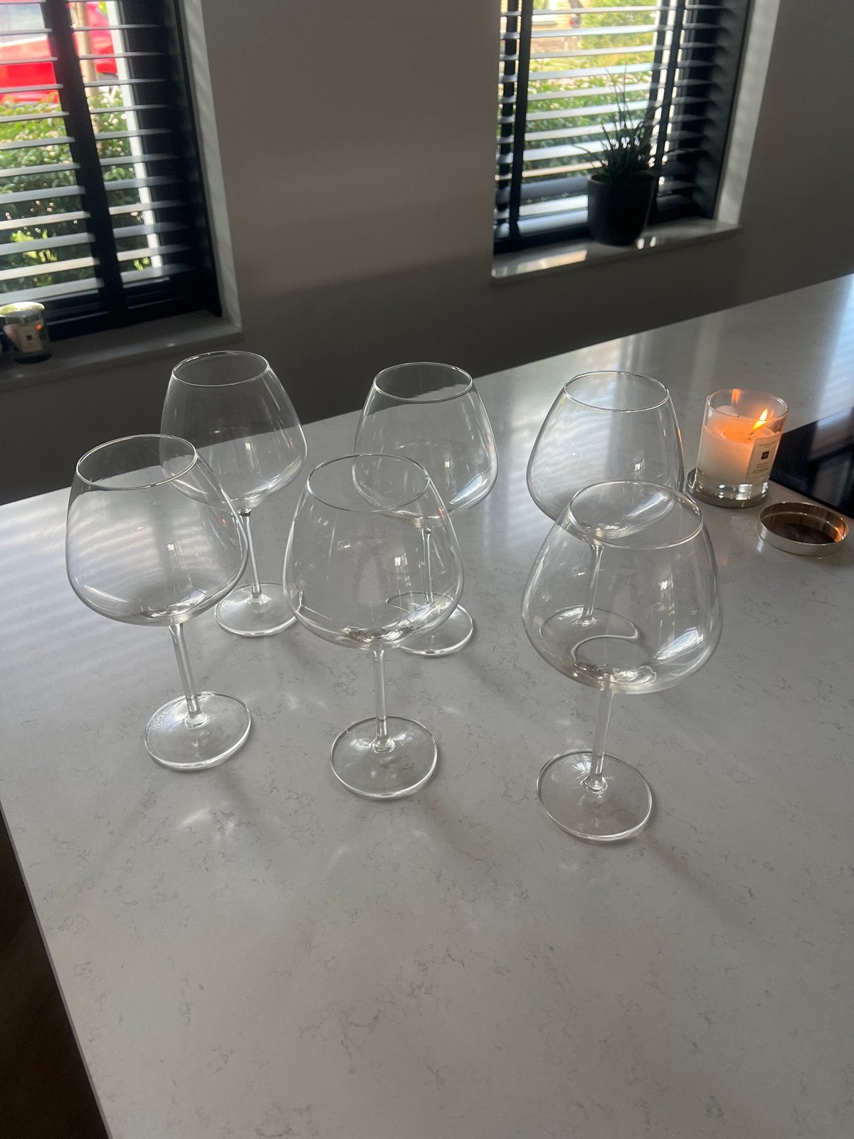 6x Royal Leerdam Gin Tonic Glazen, Ophalen, Zo goed als nieuw, Glas
