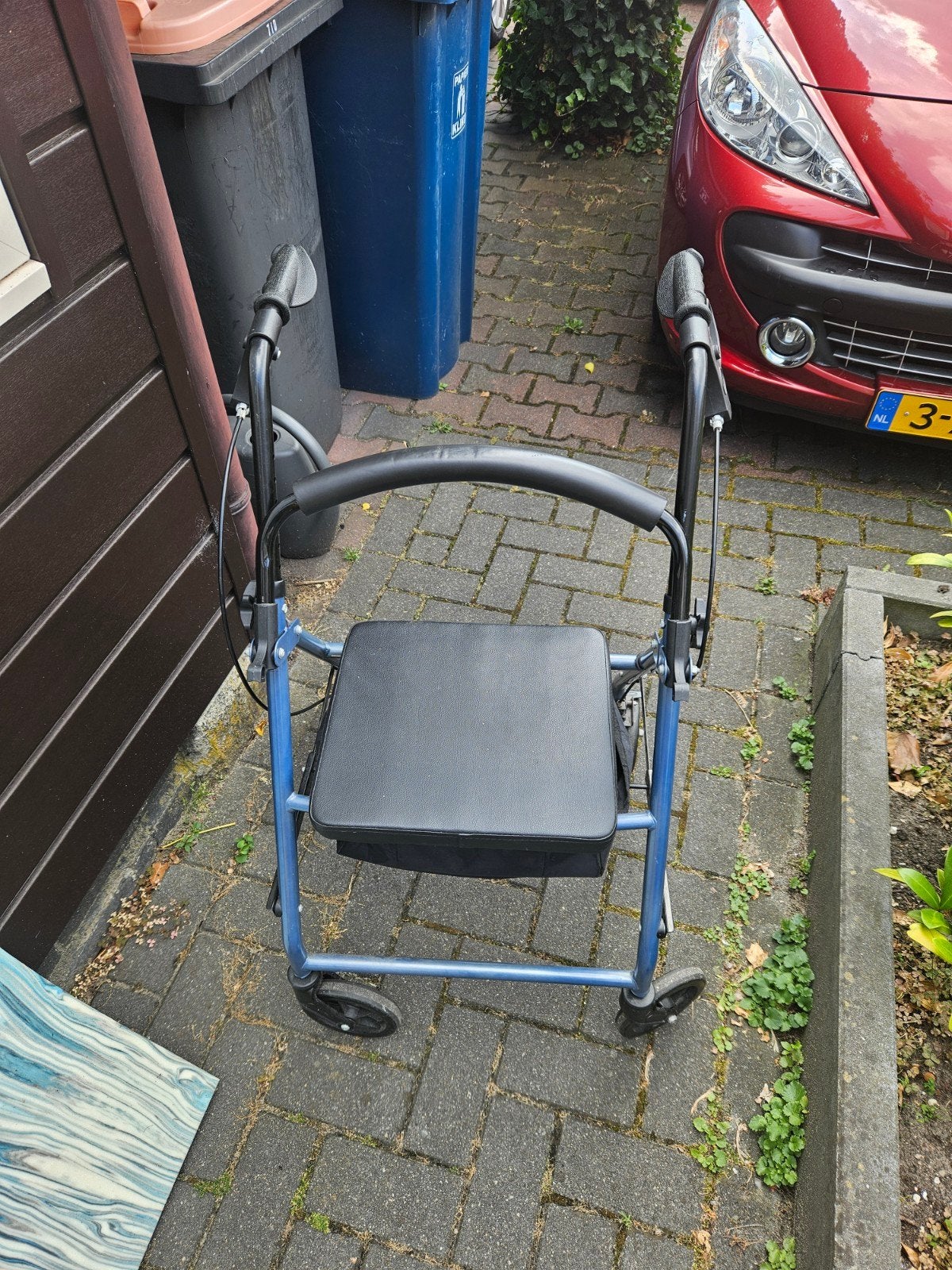 rollator, Ophalen