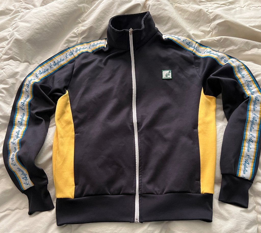 Australian L’Alpina Milano Trainingsjack Maat S Nieuwstaat, Blauw, Ophalen of Verzenden, Zo goed als nieuw, Australian