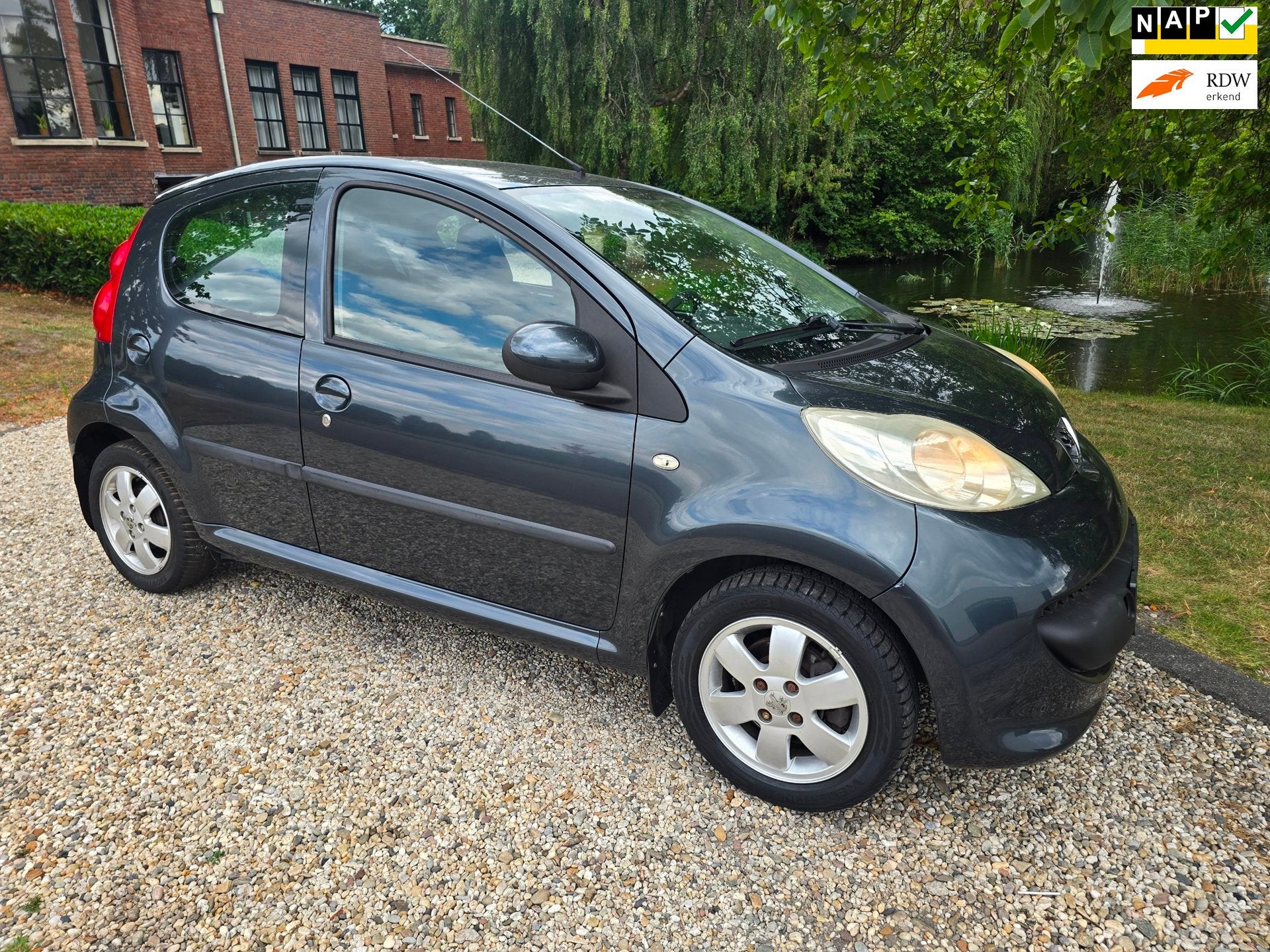 Peugeot 107 1.0-12V XS Airco 5-Deurs, Auto's, Gebruikt, 4 stoelen, 68 pk, Origineel Nederlands