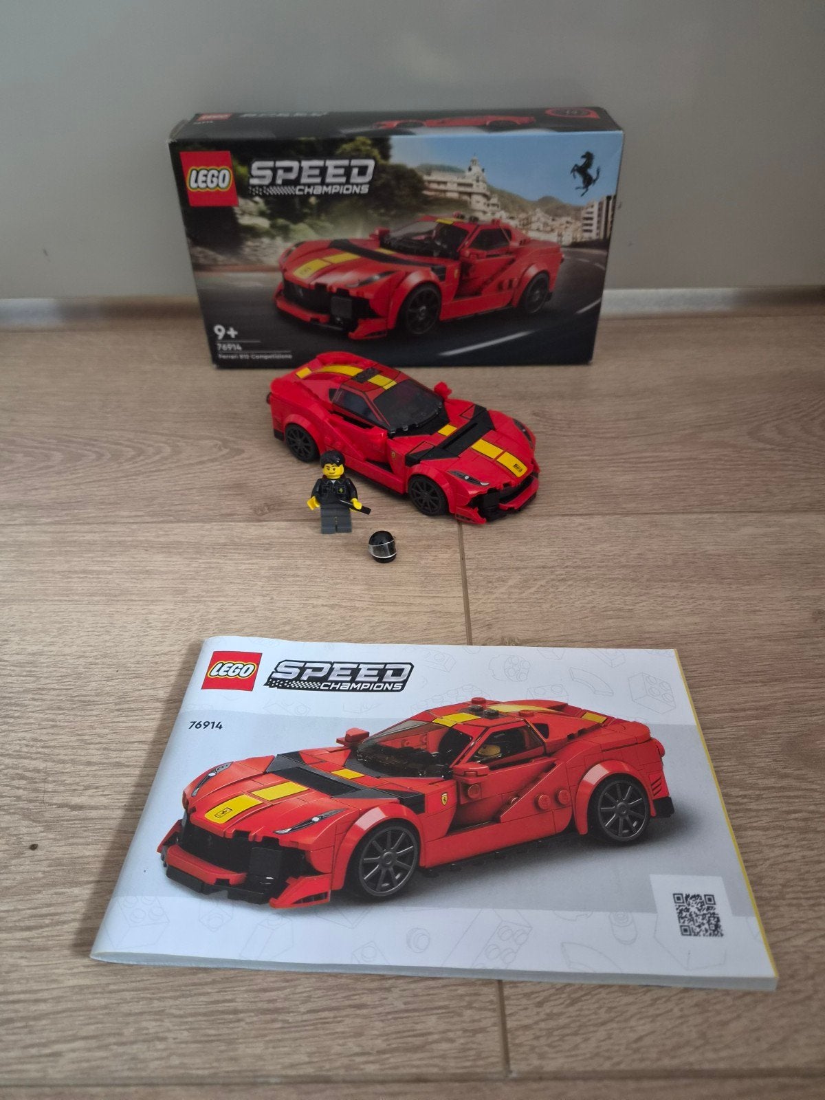 LEGO Speed Champions Ferrari 812 Competizione 76914, Ophalen of Verzenden, Zo goed als nieuw