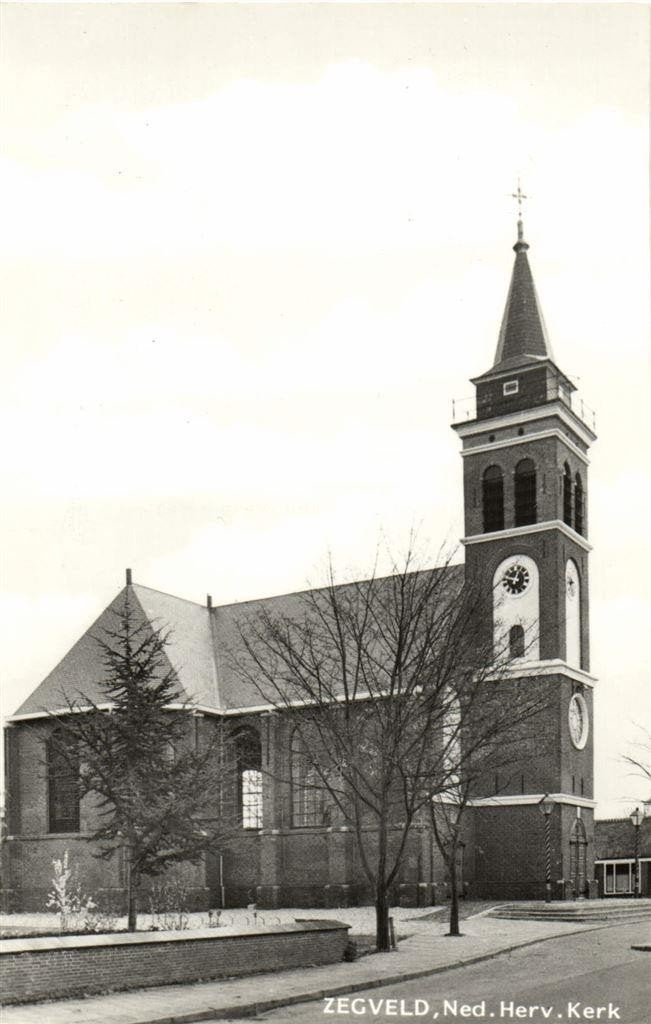 Zegveld, Ned. Herv. Kerk - ongelopen, Verzamelen, Ophalen of Verzenden, 1960 tot 1980, Ongelopen, Utrecht