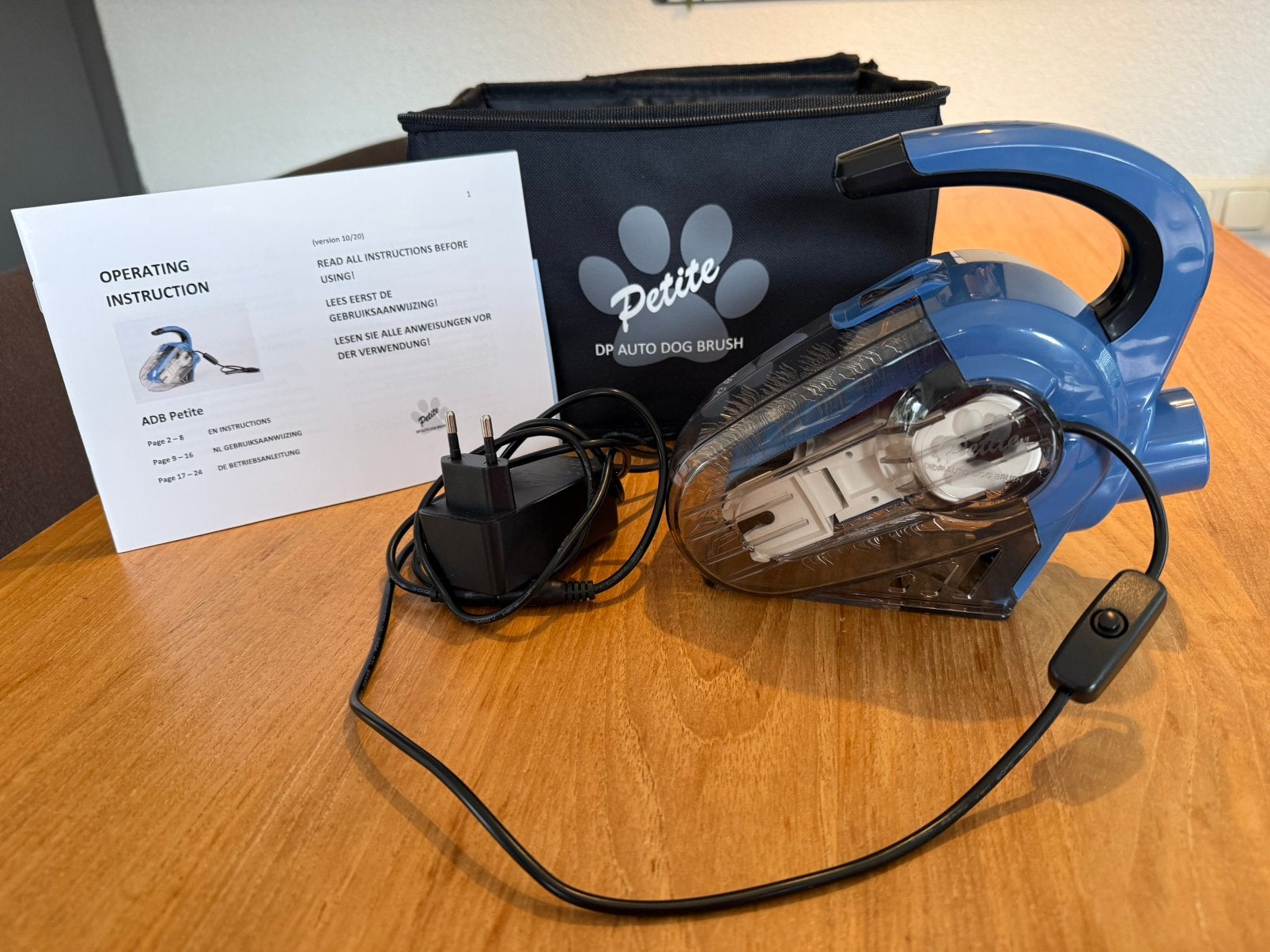 Automatic Dog Brush Petite / ADB Petite – ZGAN – 1x gebruikt, Dieren en Toebehoren, Ophalen of Verzenden, Zo goed als nieuw