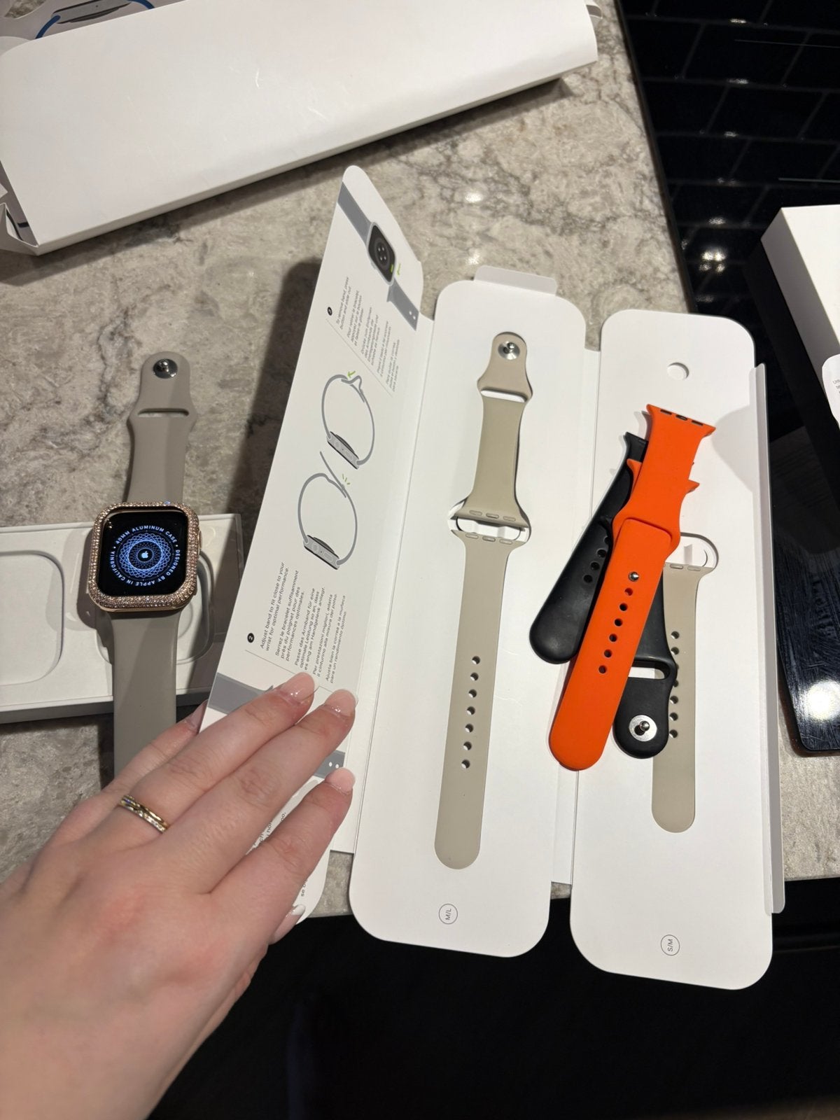 Apple Watch SE 40MM, Zwart, IOS, Ophalen of Verzenden, Zo goed als nieuw