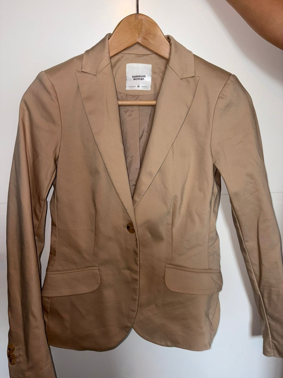 Colbert dames van Summum, Ophalen of Verzenden, Zo goed als nieuw, Maat 34 (XS) of kleiner, Beige