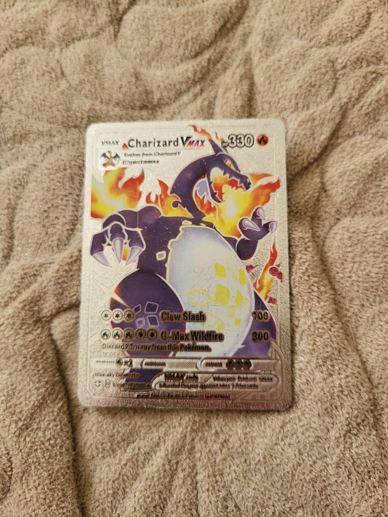 Pokemon kaart Charizard vmax, Ophalen of Verzenden, Speelkaart(en)