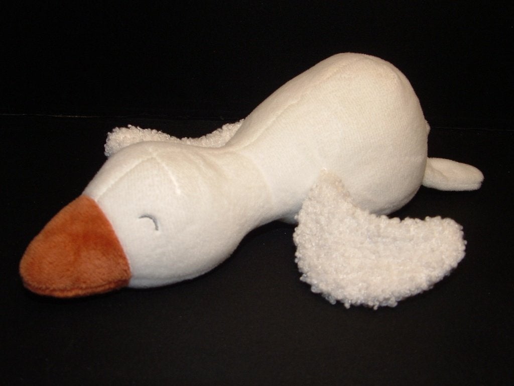HELLO EEND VELOURS WIT MET GROVE KRULLENDE BADSTOF, Kinderen en Baby's, Ophalen of Verzenden, Nieuw, Overige typen