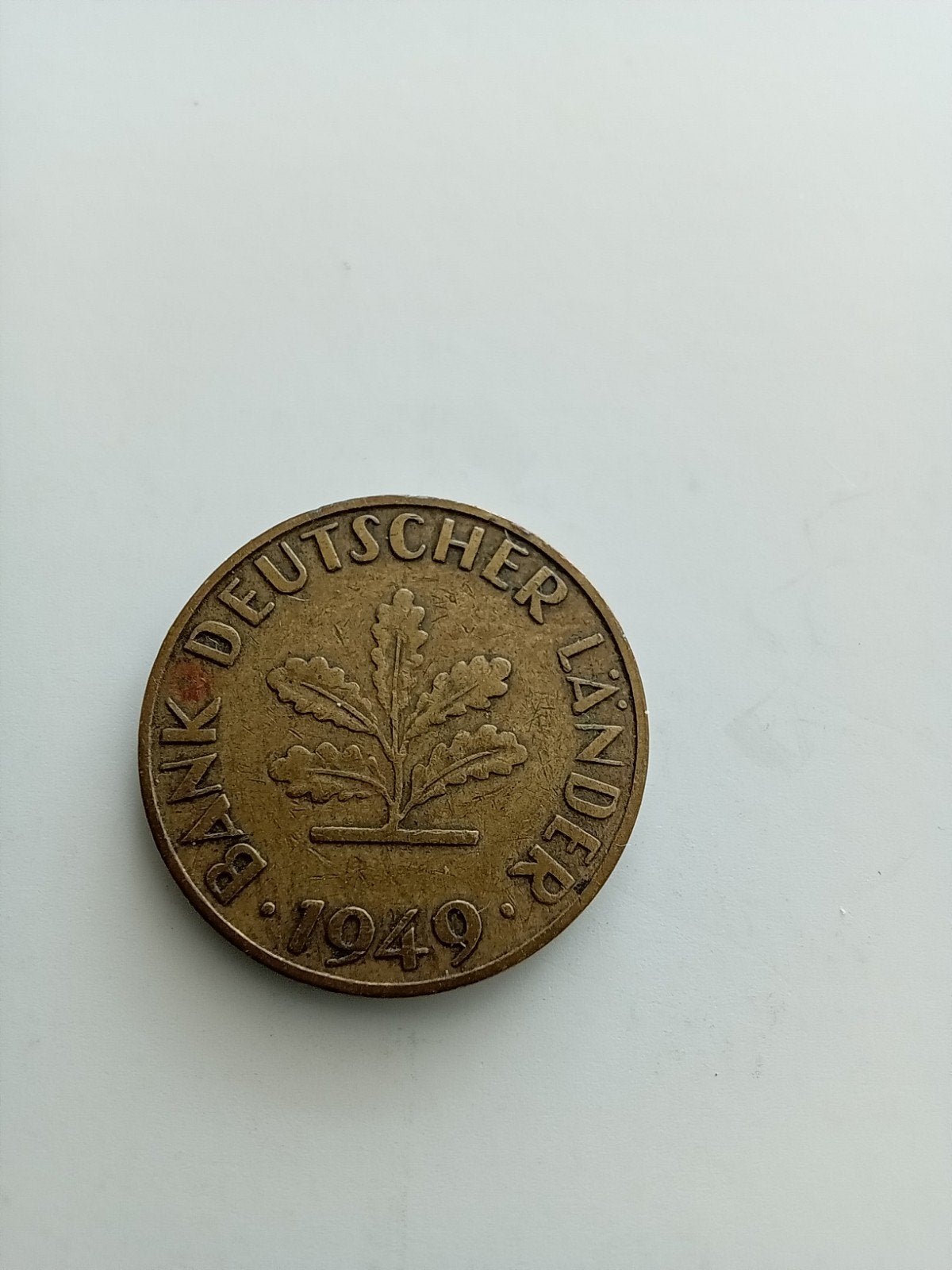 Duitsland 10 pfennig 1949 Bank deutscher länder, Ophalen of Verzenden, Duitsland