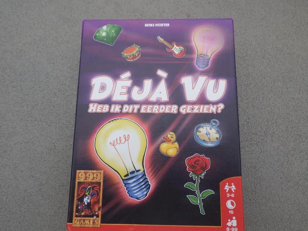 Deja vu heb ik dit eerder gezien? 999 GAMES, Ophalen of Verzenden