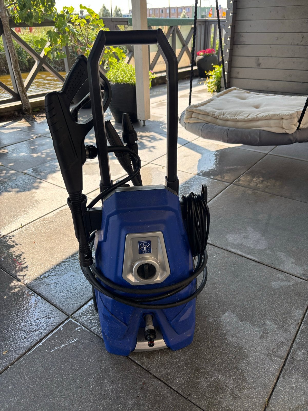 Krachtige LUX Tools HD-130/1800 hogedrukreiniger, Tuin en Terras, Ophalen, Gebruikt, Elektrisch