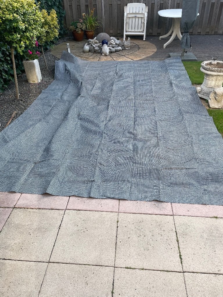 te koop tenttapijt, Ophalen, Zo goed als nieuw
