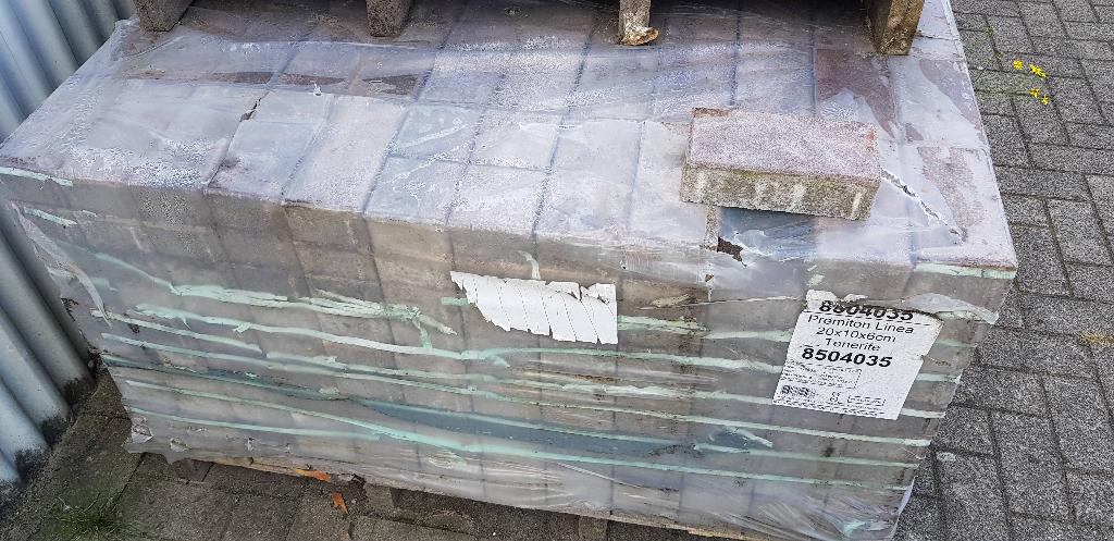 Klinkers Bkk Nieuwe restpartijen 6 en 8 cm te koop, Tuin en Terras, Ophalen, Klinkers, Nieuw, Nvt
