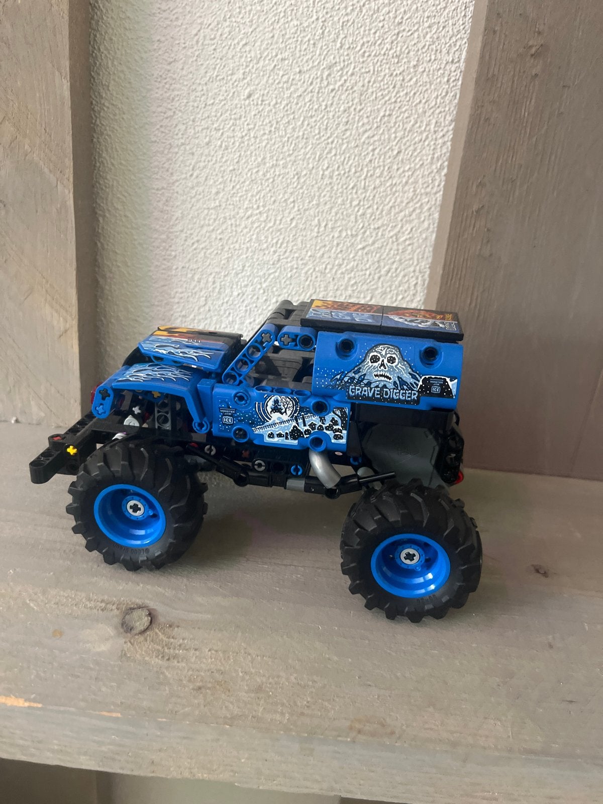 Lego Technic Monster Jam Grave Digger, Gebruikt, Lego, Ophalen of Verzenden, Complete set