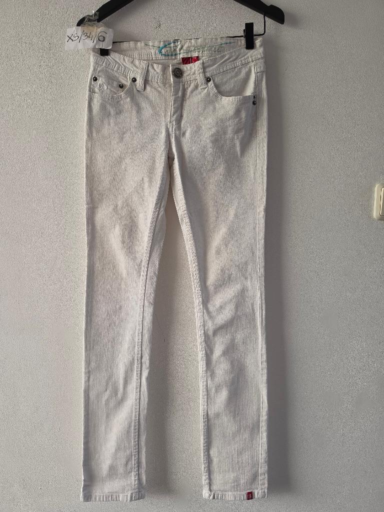 EDC By Esprit skinny jeans maat XS/34, Kleding | Dames, Wit, Ophalen of Verzenden, Zo goed als nieuw, W27 (confectie 34) of kleiner